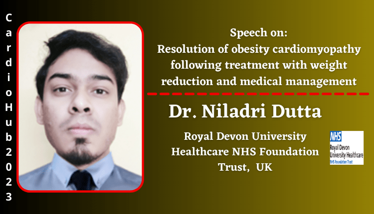 Dr. Niladri Dutta | Speaker | Cardio Hub 2023