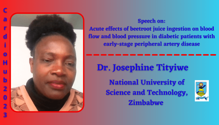Dr. Josephine Tityiwe | Speaker | Cardio Hub 2023