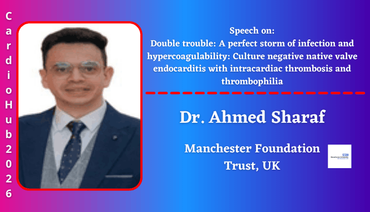 Dr. Ahmed Sharaf | Speaker | Cardio Hub 2026