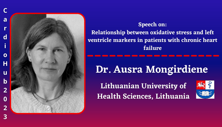 Dr. Ausra Mongirdiene | Speaker | Cardio Hub 2023