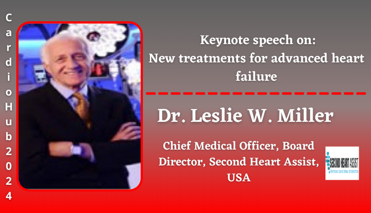 Dr. Leslie W. Miller | Keynote Speaker | Cardio Hub 2024