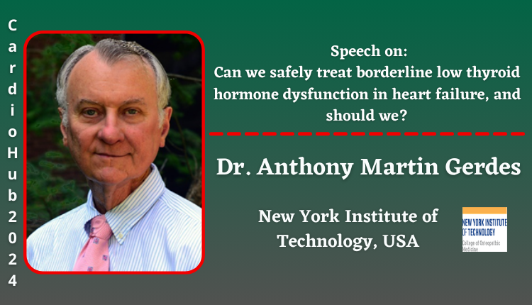 Dr. Anthony Martin Gerdes | Speaker | Cardio Hub 2024