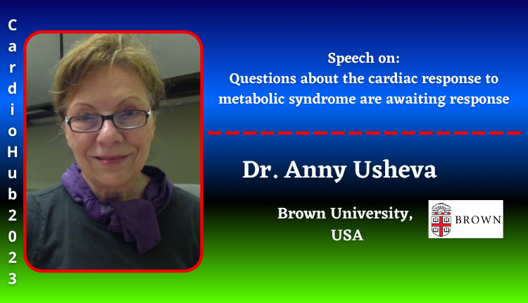Dr. Anny Usheva | Speaker | Cardio Hub 2023
